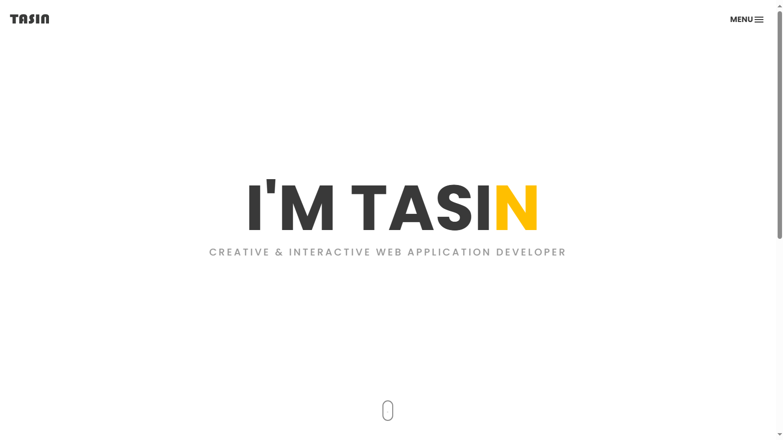 Personal portfolio website | M.T.Tasin